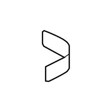 Nissan 76619-5RB1A Gusset-Rear Pillar, LH