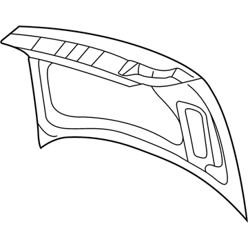 Chevrolet 88895853 Trunk Lid