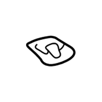 Chevrolet 12458187 Lock Cylinder Gasket