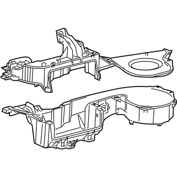 Mopar 68110618AA Housing-A/C And Heater