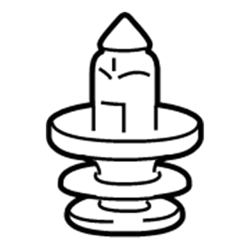 Mopar 6509673AA Pin-Door Panel ATTACHING