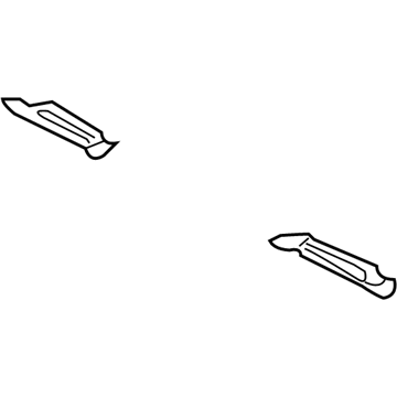 Ford 1L2Z-17F012-AA Tow Bracket Cover