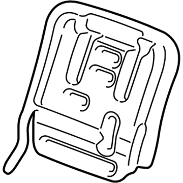 Ford 3L2Z-78613A39-AA Seat Back Frame