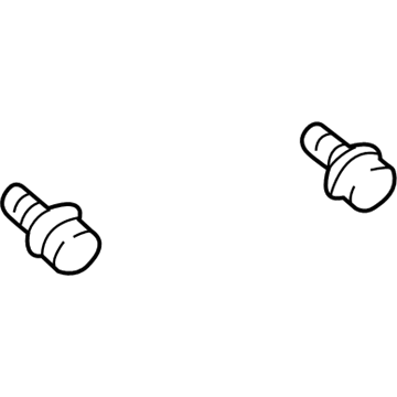 Mopar MF140025 Bolt-HEXAGON FLANGE Head