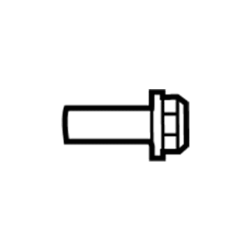 Mopar 6509454AA Bolt-HEXAGON FLANGE Head