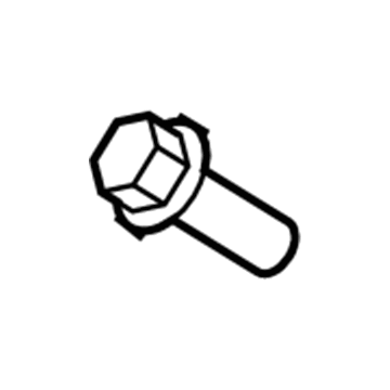 Mopar 6105074AA Screw-HEXAGON FLANGE Head