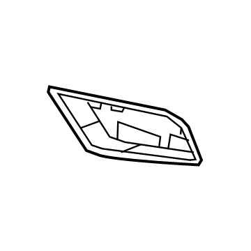 Mopar 6AH10SZ7AB Bezel-Lower Grille