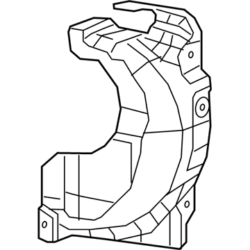 Mopar 5048393AB Shield-TURBOCHARGER