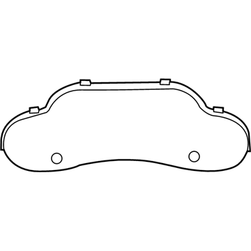 Mopar 68079233AA Lens-Instrument Cluster