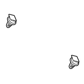 Mopar 6511626AA Clip-Seat