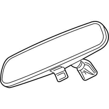 Mopar 55156172AA Inside Rear View Mirror