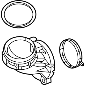 Mopar 68486946AA Adapter-Air Intake