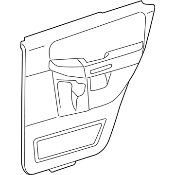 Ford 3L2Z-7827406-FAA Door Trim Panel