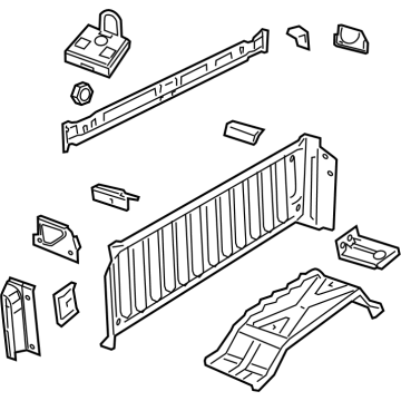 Mopar 68377188AB Panel-Box Side Inner