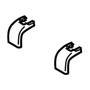 Nissan 88541-1FG1A Cover-Leg, 2ND Seat