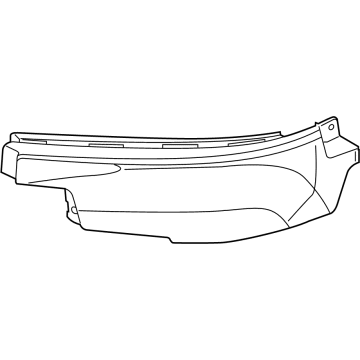 Mopar 68432393AA Bracket-FASCIA