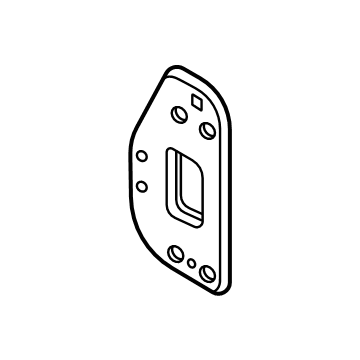 Mopar 68439290AA Radiator Support Bracket