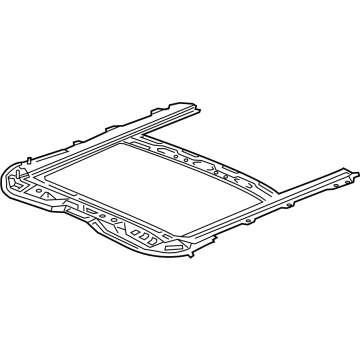 Acura 70100-3W0-A01 FRAME, SUNROOF