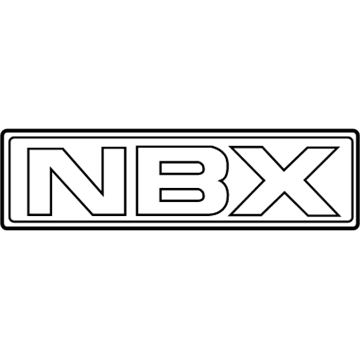 Ford 4L2Z-7842528-AA Nameplate