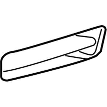 Mopar 4805924AA Plug-Front FASCIA