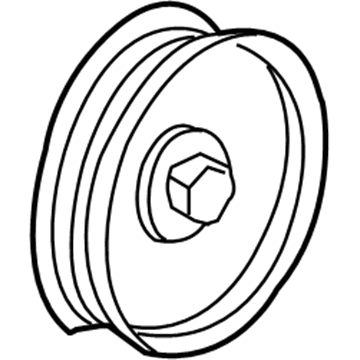 Ford F5OY-10344-FA Pulley