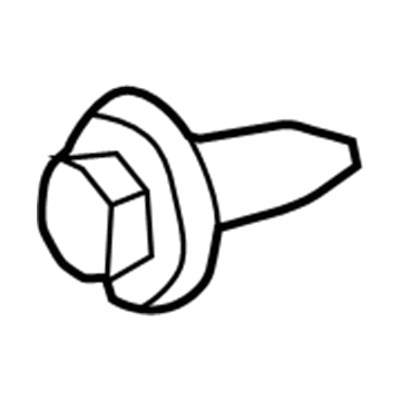 Mopar 6507294AA Bolt-HEXAGON FLANGE Head