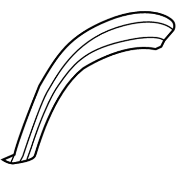 Mopar 5LP19LAHAA Molding-Quarter Wheel Opening