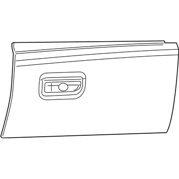 Mopar 1TG14DX9AD Glove Box-Glove Box