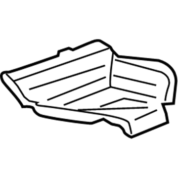 Ford 1L2Z-7811252-AA Rear Extension