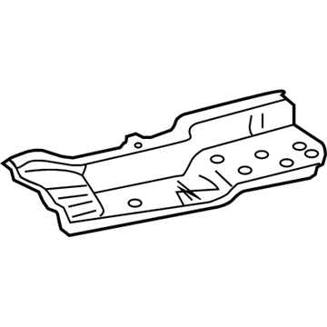 Ford 1L2Z-7810124-AA Sidemember Extension