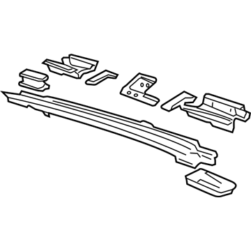 Ford 1L2Z-7810608-AA Rear Crossmember