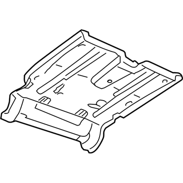 Ford 6L2Z-7811218-AA Rear Floor Pan