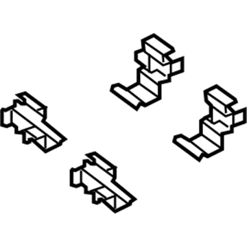 Mopar 68456059AA Spring-Disc Brake Pad