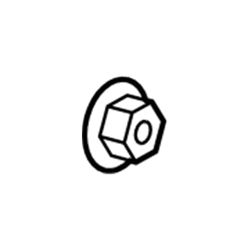 Mopar 6509898AA Nut-HEXAGON FLANGE Lock
