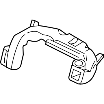 Ford 4L2Z-19B680-AA Duct Assembly
