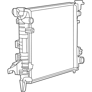 Mopar 55057090AC Engine Cooling Radiator