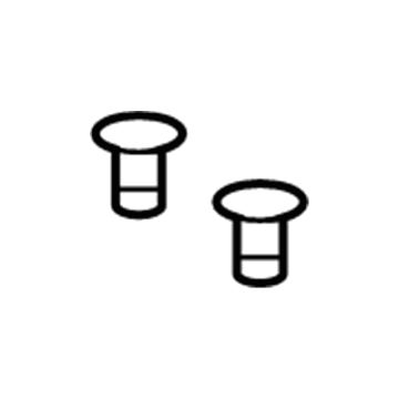 Mopar 6509106AA NUT/RIVET-HEXAGON Drive