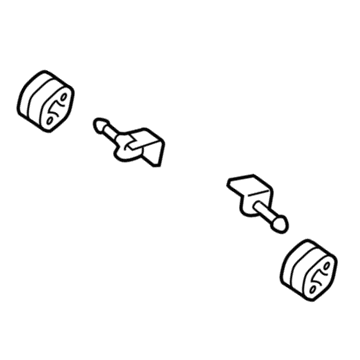 Mopar 68260902AA ISOLATOR-Exhaust