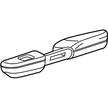 Mopar 6EE822N1AD Rear Door Trim Armrest