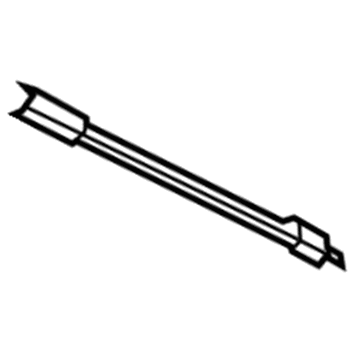 Mopar 55395844AB Channel-Front Door Glass Lower