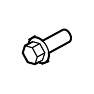 Mopar 6104215AA Bolt-HEXAGON FLANGE Head