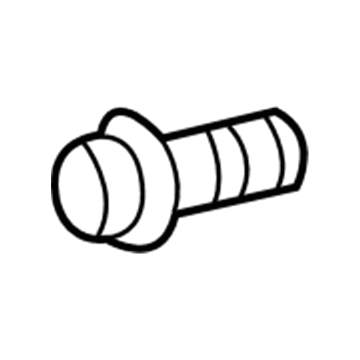 Mopar MF140222 Bolt-HEXAGON FLANGE Head