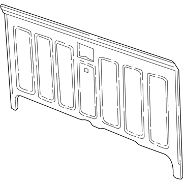 Chevrolet 15647773 Back Panel