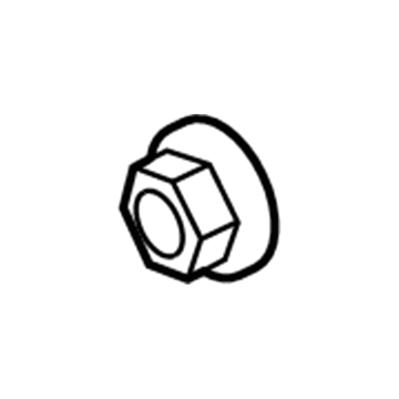 Mopar 68162417AA Nut-HEXAGON FLANGE