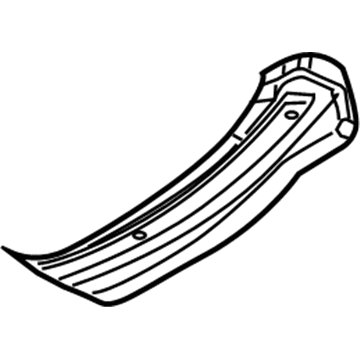 Mopar 68043924AA Extension-Front Side Rail