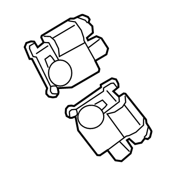 Mopar 68232703AA Air Conditioner And Heater Actuator
