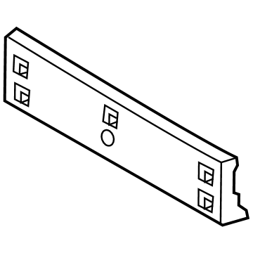 Mopar 68256473AA Bracket-License Plate