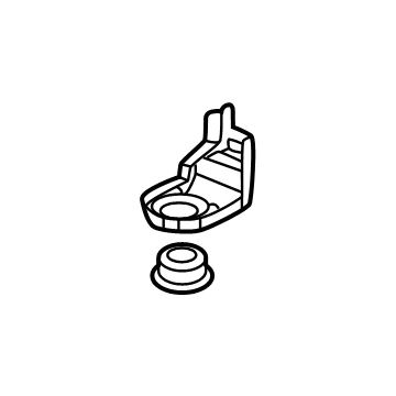 Acura 19702-68A-A00 STAY, L. INTERCOOLER