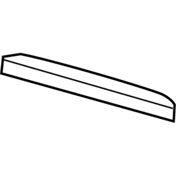 Mopar 55077766AA Panel-Front Bumper