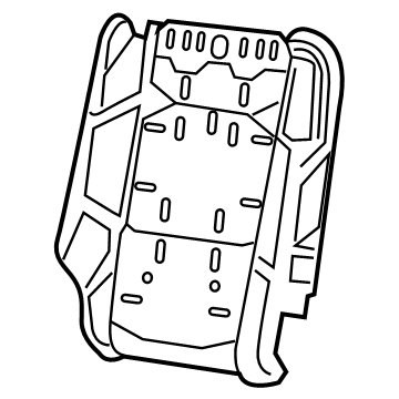 Mopar 68368296AA Foam-Front Seat Back